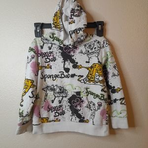 Nickelodeon SpongeBob Kids Hoodie Size 5/6 pre-owned